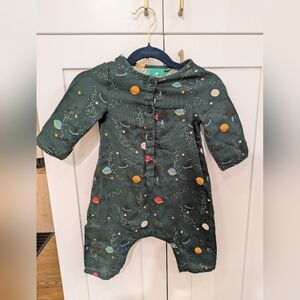 Little Green Radicals Space Adventure Romper